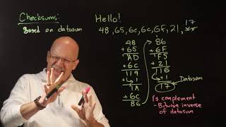 Ep 054 The Basic Checksum 1s Complement Checksum and 2s Complement Checksum [upl. by Merat]