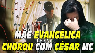 MÃE EVANGÉLICA REAGINDO A Cesar MC  Canção Infantil part Cristal VideoClipe Oficial [upl. by Button]