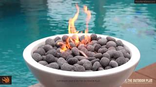 How to Install a Natural Gas MatchLit Fire Bowl [upl. by Arihay27]