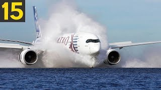 15 DANGEROUS Plane Landings  Great Pilots [upl. by Eiramanna]