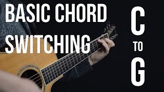 Chord Switching Practice  C to G [upl. by Asseret]