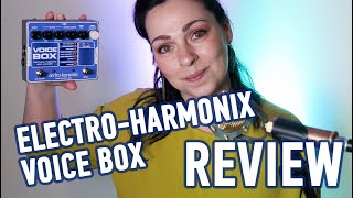 Electroharmonix harmony machine and vocoder VOICE BOX review [upl. by Silletram]