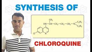 SYNTHESIS OF CHLOROQUINE  MEDICINAL CHEMISTRY  GPAT  BPHARM 6th SEMESTER [upl. by Fishman]