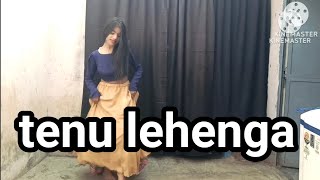 tenu lehenga  dance cover  youtube  N Kumari  haryana song [upl. by Hanafee]