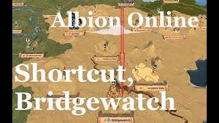 Albion Online  Caerleon to Bridgewatch fast almost safely [upl. by Jaclyn552]