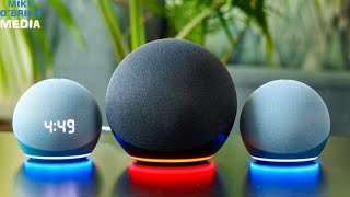 ECHO DOT vs ECHO 4 Best Amazon Alexa Smart Speaker 2020 [upl. by Aseiram]