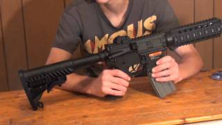 APS M4 CQB Electric BlowBack Airsoft AEG Review [upl. by Zul]