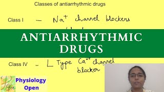 Antiarrhythmic drugs  Cardiovascular Pharmacology  mechanism of action [upl. by Roseline]