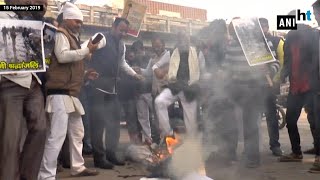 Pulwama attack triggers national outrage protests at many places [upl. by York86]