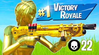 Winning in Solos Fortnite Battle Royale [upl. by Sukey]