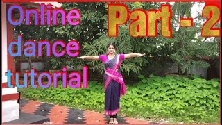 Online dance tutorial  Part 2 വീട്ടിലിരുന്നും നൃത്തം പഠിക്കാം  Thattadavu 1  2 [upl. by Ruthanne]