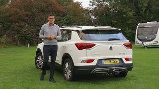 SsangYong Korando tow car test [upl. by Abe61]