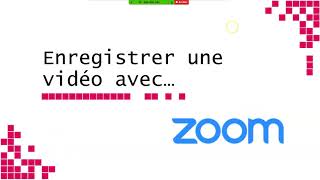 EAD  Enregistrer une vidéo avec Zoom [upl. by Aneer]