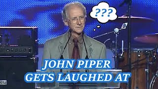 John Piper Gets Laughed at by 8000 Christian Counselors [upl. by Lednyc102]