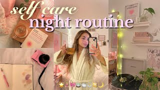 MY SELF CARE NIGHT ROUTINE 🌙 skincare bubble bath amp journaling [upl. by Okika]