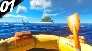 STRANDED AT SEA  Stranded Deep 1 [upl. by Aileme]