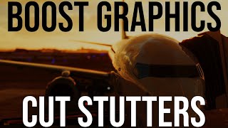 MSFS Optimization Mastery Boost Graphics amp Cut Stutters [upl. by Aerdnaek]