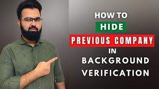 Can You Hide Previous Employer Details in Background Verification  Answer Common Questions on BGV [upl. by Aenert]