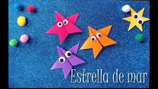 Origami Estrella de mar [upl. by Ecenahs]