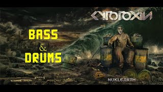 CYTOTOXIN  quotNUKLEARTHquot Studio Trailer Part 3 Bass and Drums [upl. by Adahsar620]