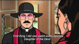 Archer References Lucy Daughter Of The Devil [upl. by Devi]