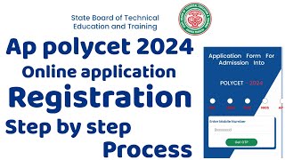 How to Apply for AP Polycet 2024 online application registration process in telugu  AP Polycet 2024 [upl. by Roland407]