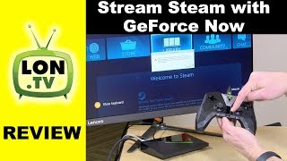 Nvidia GeForce Now Review  Stream Steam Games Over the Internet [upl. by Noelyn443]