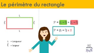 Le périmètre du rectangle [upl. by Padget]