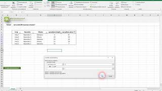 Jak zrobić filtrowanie w Excelu [upl. by Wanyen]