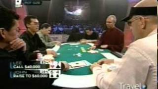 World Poker Tour 3x01 Mirage Poker Showdown Part 1 [upl. by Ynnavoeg831]