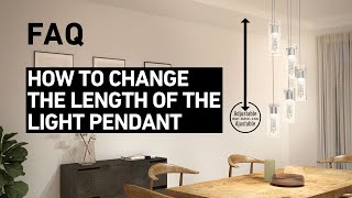 Artika FAQ How to change the length of a pendant light [upl. by Margaretha349]