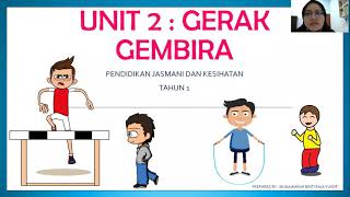 Pendidikan Jasmani dan Kesihatan TAHUN 1  UNIT 2  GERAK GEMBIRA [upl. by Arima]