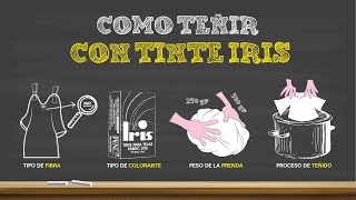 Como teñir con TINTE IRIS [upl. by Ffej]