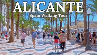 Alicante Spain  4K Walking Tour [upl. by Licastro]