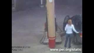 Stop Static refueling fire at gas pump [upl. by Powe]