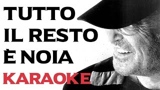 Tutto il resto è noia KARAOKE [upl. by Kcerred]