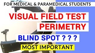 PERIMETRY  VISUAL FIELD TEST  CLINICAL LAB  PHYSIOLOGY PRACTICALS [upl. by Eneroc433]