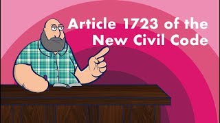 TORTS AND DAMAGES Article 1723 of the New Civil Code [upl. by Nadnal]