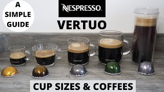 Nespresso Vertuo Cup Sizes [upl. by Beeck]