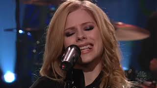 Avril Lavigne  Nobodys Home Acoustic LIVE [upl. by Tlok]