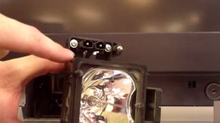 SONY WEGA Lamp Replacement  Sony DLP Bulbs [upl. by Jari]