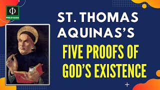 St Thomas Aquinas’s Five Proofs for God’s Existence [upl. by Daughtry]