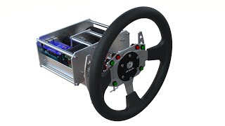 DIY Simulator steering wheel tutorial [upl. by Hareenum]