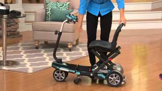 EV Rider TranSport Folding Mobility Travel Scooter [upl. by Tedder]