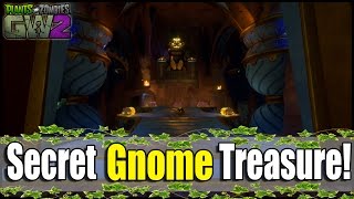 Plants vs Zombies GW2 Secret Room 11 Treasure Chests 600000 Coins amp More Gnome Puzzle Room [upl. by Blynn68]