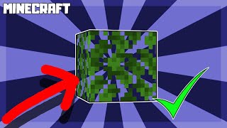 MINECRAFT  How to Get Leaves in Survival 1164 [upl. by Opportuna]