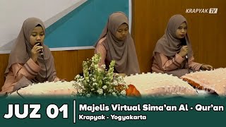 JUZ 01  Majelis Virtual Simaan Al  Quran Putri [upl. by Yrocal]