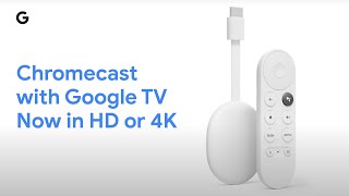 Chromecast with Google TV Now in HD or 4K [upl. by Nnaeitak]