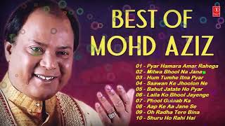 Mohammed Aziz Old is Gold Bollywood Songs Collection [upl. by Arrej]