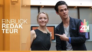 Erfahrungsbericht Redakteurin mit Jo Schück  How to ZDF  ZDI talents [upl. by Ilatan765]